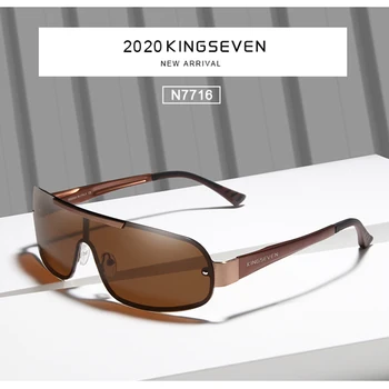 2PCS KINGSEVEN blagovno Znamko Design Moške Polarizirana Očala Leče, sončna Očala Ženske UV Zaščito, Skupaj Prodaja