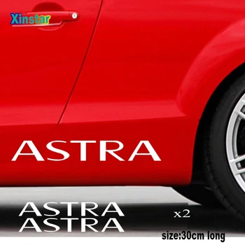 2pcs Reflektivni karoserije nalepke Za Opel Astra OPC Insignia Corsa Mokka Vectra