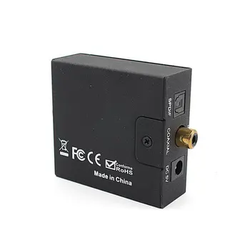 3,5 mm Digitalni Koaksialni Toslink Optični, da Analogni L/R RCA Avdio Pretvornik Prilagodi + Optični Kabel Bluetooth ONLENY Enotni