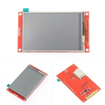3.5 palčni TFT LCD Modul z Dotik XPT2046 Plošča ILI9488 Voznik 320x480 SPI serial port (serijska vrata (9 IO) za uno r3 mega2560 raspberry pi
