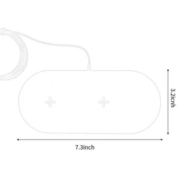 3 In1 Brezžični Polnilnik za iPhone SE 2020/11, Galaxy S20/Opomba 10/S10/S9, Apple ura, Pro