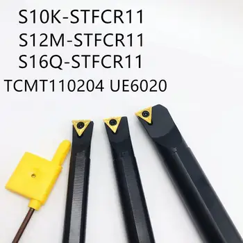3 kosov S10K S12M S16Q-STFCR11 notranjo luknjo obračanja orodje imetnik 91 stopnjo spirala obračanja orodje imetnik + 10 kosov TCMT110204
