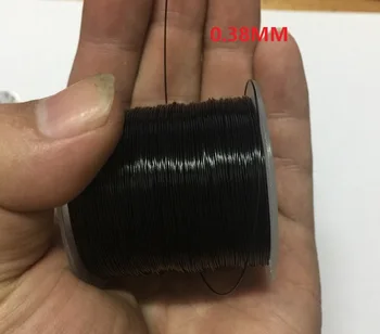 3 MM-6 MM 20-60M,črna pvc prevlečene vgrajen 304 nerjaveče jeklene žice, vrvi, morski ribolov line verige kavelj vrstici crystal