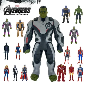 30 cm Marvel Avengers Igrače Thanos Hulk Buster Spiderman, Iron Man, Captain America Thor Wolverine Black Panther Dejanje Slika Lutke