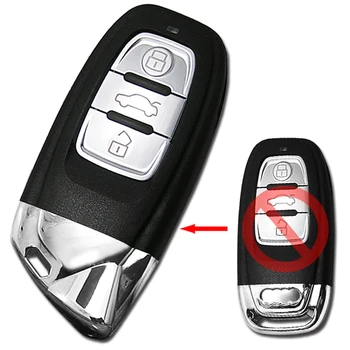 3btn Daljinsko Pametni ključ spremenjen 315MHz 433MHz 868MHz za Audi Q5 A5 A4 2012 2013 LAM s PCF7945A HITAG 2 46 ČIP 8T0