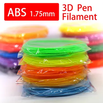 3d pero filamen abs1.75 mm abs 3d tiskanje pero dobave 3 d peresa varnost plastičnih najboljše darilo 20color Nakup dveh -10% Pošiljanje v roku 24h