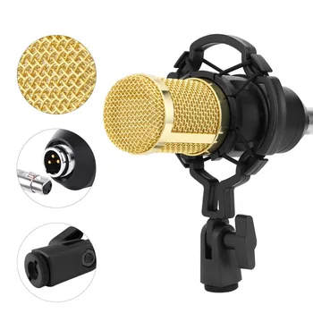 48V Fantomsko Napajanje Za BM 800 Kondenzatorskega Mikrofona, Studio za Snemanje Karaoke Dobavo Opreme EU Priključite Zvočni Adapter DC Napajanje