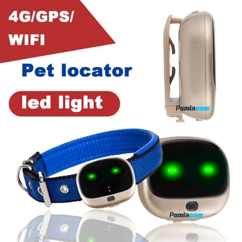 4G SIM SMS GPS PET Tracker Mini GPS hišni Ljubljenčki Tracker 4G LTE 3G UMTS 2G GSM Najboljši Pes Gps Tracker Brezplačno strežnik za življenje