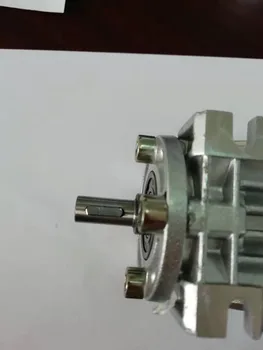 5:1-100:1 NRV50 gred vnos črv menjalniku hitrosti, vhodno luknjo 14 mm izhod luknjo 25 mm, ročno ročice turbine reduciranje
