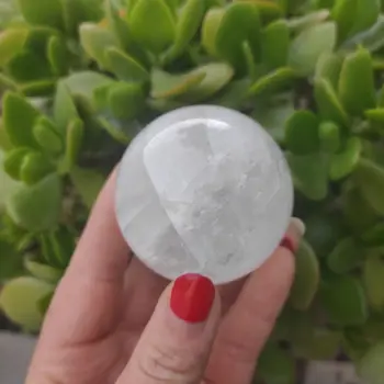 5-6 cm Naravnih kalcita kristalno kroglo, Islandija spar žogo Quartz Crystal Rock Energetskem področju Mineralnih Vzorec