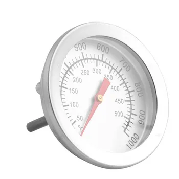 50-500 Celzija iz Nerjavečega Jekla BBQ Kadilec Žar Termometer Merilnik Temperature Pečica Termometer Žar Pribor Orodja