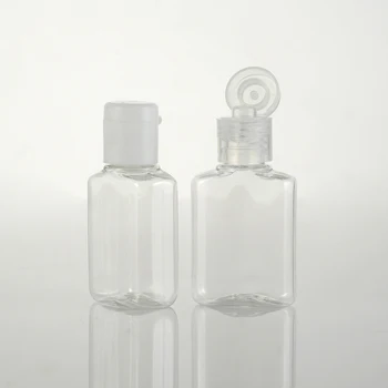 50 KOS/veliko, 30 ml heksagonalna prosojne plastične steklenice, stekleničke parfuma,kozmetični posode, prazne steklenice,embalaža steklenice