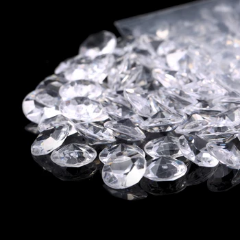 500 kos /12 mm veliko Akril, Kristali Diamond Tabela simbolov 