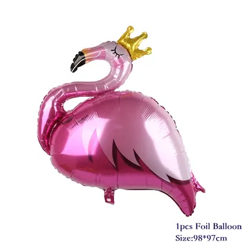50pcs 81*85 cm Veliki Beli Labod Flamingo Folija Balon Srečen Rojstni dan, Poroko, Stranka Dekor Otroci Igrače Baby Tuš Fant Dekle Zraka Globos