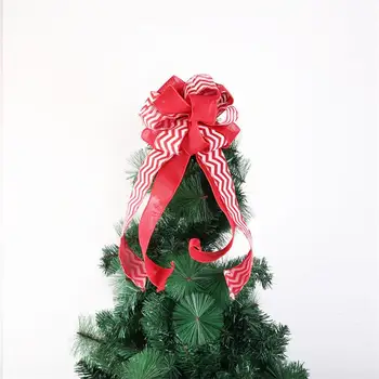 55 cm Velik Lok Za Obrt Božič Trak Lok Okraski za novoletne jelke Poroko Bowknot Dekoracijo Novo Leto Dobave