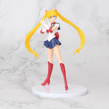 5pcs/set Japonska Risanka Sailor Moon figuric 18 cm Merkur Jupiter, Venera Figurice Dosegljivi Modeli Otroci Lutka Igrače Darilo