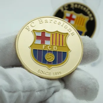 5PCS/Veliko svetovni pokal Nogometnega zvezdnika Lionel Messi Spominsko Medaljo pozlačeni Barve Spray-print Obrti Kovancev