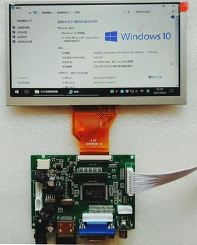 6.5 palčni LCD-HDMI 800*480 wiht USB, Zaslon na Dotik, Senzor Računalnike Zaslon Kit 155*88mm Za DIY CARPC
