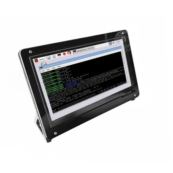 7 Palčni LCD-Akril Primeru Raspberry Pi 3 Model B LCD-Zaslon na Dotik Monitor Nosilec Primeru za Raspberry Pi 3 LCD