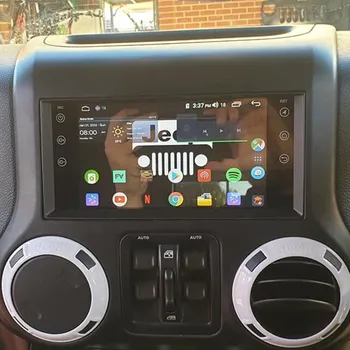 7inch Android10 Večpredstavnostna Radijska Igra za Jeep Commander Kompas Wrangler Unlimited Grand Cherokee/Chrysler/Dodge/Dura/Sebring
