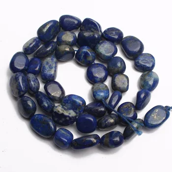8-10 mm, neredno naravno, pristno Lapis Lazuli kroglice za nakit, izdelava 15inches naravnega kamna kroglice diy zapestnica