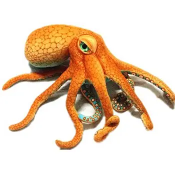 80 CM Veliki Igri Srčkan Hobotnice, Lignje, Polnjene Živali Mehko Plišastih Igrač Lutka Blazino Dekoracijo Darilo