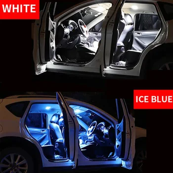 8pcs Avtomobilska dodatna Oprema Bela barva Notranjosti LED Žarnice Paket Komplet Za 2005-2017 Toyota Tacoma T10 31MM Zemljevid Dome Prtljažnik, Svetilke