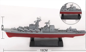 8pcs/set 3D Sestavljeni Ladje Model Moskvi missile cruiser Kilo-razred podmornica bojnih ladij Sodobna Letala Vojaške Ladje Igrača