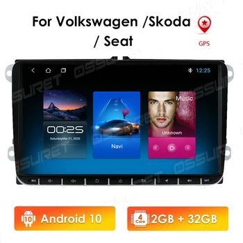 9 Inch Android 2din avtoradio za VW Polo, Golf in Passat B6 Tiguan TOURAN Skoda Octavia SCIROCCO CADDY GPS Navi Multimedijski Predvajalnik