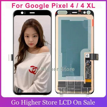 AAA Za Google Pixel 4 / Google Pixel 4 XL 4XL LCD-Zaslon na Dotik Skupščine Nadomestno Opremo