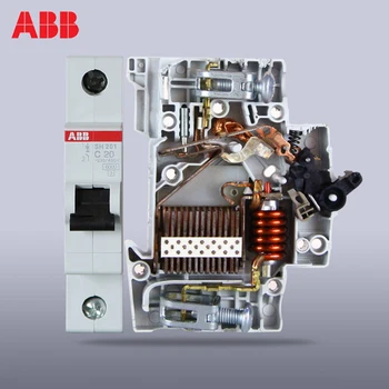 ABB Električni SH200 Vse vrste MCB Miniature Circuit Breaker Zraka Stikalo AC 1P 2P C 10A, 16A 20A 25A 32A 40A 63A Prvotne blagovne Znamke v Novo