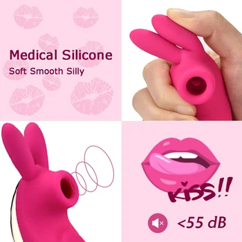 Adult Sex Igrače Za Žensko Brezžični Nepremočljiva Ročni Palico Massager Medicinskega Silikona,USB za Polnjenje,Močan, Ampak Mirno Sesanju