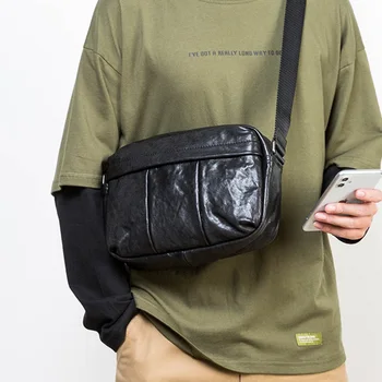 AETOO Usnja moške messenger bag, priložnostne vrhnjo plast cowhide osebno rami, moške usnjene modne torbice