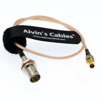 Alvin je Kablov DIN 1.0/2.3 Mini BNC Ženski na BNC Ženski Kabel Podaljšek za Blackmagic HD SDI