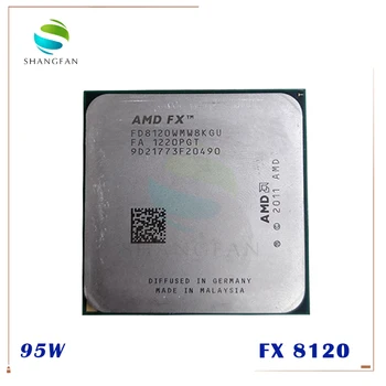 AMD FX Serija FX-8120 FX 8120 3.1 GHz Osem-Core CPU Procesor 95W FX8120 FD8120WMW8KGU Socket AM3+