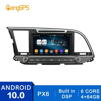 Android 10.0 DVD Predvajalnik Hyundai Elantra 2016-2018 Multimedijski zaslon na Dotik, GPS Navigacija glavna enota Radio Carplay PX6 Bluetooth
