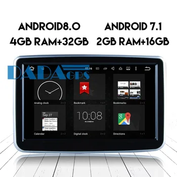 Android 8.0 7.1 avtoradio DVD Predvajalnik, GPS, Odprtine za Mercedes Benz A B CLA GLA G Obdobje 2013-2018 Avtomobilski Stereo sistem Auto Večpredstavnostna Satnav FM