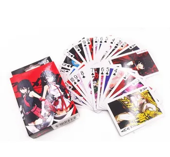 Anime Akame ga Ubil Poker Kartic, Cosplay Odbor Igra Kart S Škatlo Brezplačna Dostava
