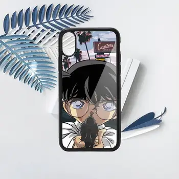 Anime Detective Conan Obstaja samo ena resnica Primeru Telefon PC za iPhone 11 12 pro XS MAX 8 7 6 6S Plus X 5S SE 2020 XR