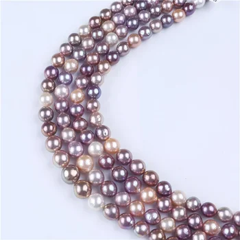 APDGG Naravni Biser 11-14 mm mešane barve edison pearl pramenov svoboden biseri biseri ženske lady nakit DIY