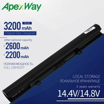 Apexway 4 Celice PA5185U L50-B C55-B5200 PA5185U-1BRS Nov Laptop Baterije PA5186U-1BRS Za Toshiba Satellite C50-B-14D L55-B5267
