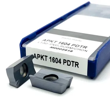 APKT1604 PDTR LT30 CNC vstavite karbida rezkanje rezalnik PVD obračanja vstavite volframov karbid indeksiranih stružnica orodje apkt 1604
