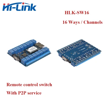 APP nadzor-Daljinski upravljalnik siwtch 16 kanalov/Načini HLK-SW16 z P2P storitev