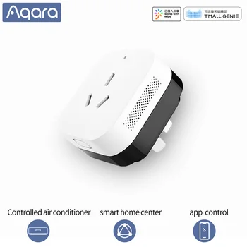Aqara Smart klimatska naprava vtičnico klimatska Naprava Spremljevalec pametnega doma življenja, Varnost, varčevanje z energijo Zigbee MIhome App