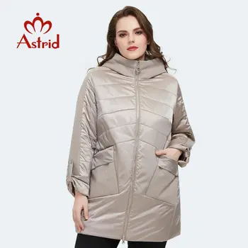 Astrid 2020 Pomlad nov prihod žensk suknjič ohlapna oblačila vrhnja oblačila visoke kakovosti plus velikost mid-dolžina moda plašč AM-8612