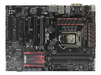 Asus B85-PRO GAMER Desktop Motherboard B85 1150 LGA Za Core i3 i5, i7 DDR3 32 G SATA3 USB3.0 HDMI VGA, ATX Prvotno Uporabljajo Mainboard