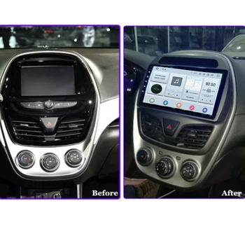 Avto Radio Za Chevrolet Spark-2018 Android 9.0 IPS Zaslon na Dotik, GPS Navigacija Stereo Bluetooth, WiFi+4G Pribor Kamera