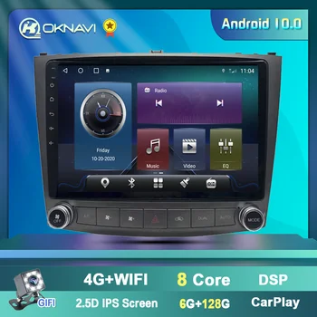 Avto Radio za Lexus/IS250/IS300/IS200/IS220/IS350 Autoradio Android 10.0 Multimedijski Predvajalnik, GPS Navigacija Carplay Ne 2din 2 Din