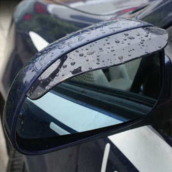 Avto rearview mirror dež kritje dež kritje dež kritje dež kritje obrvi (2 PVO) avto dež kritje