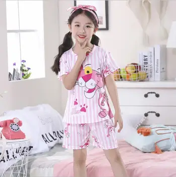 Baby Girl Obleke More 2020 Poletje Fant Dekle Sleepwear Pižamo Nastavite Pižame Otroci majica+Hlače, Oblačila, Obleke Pijimas za Malčke